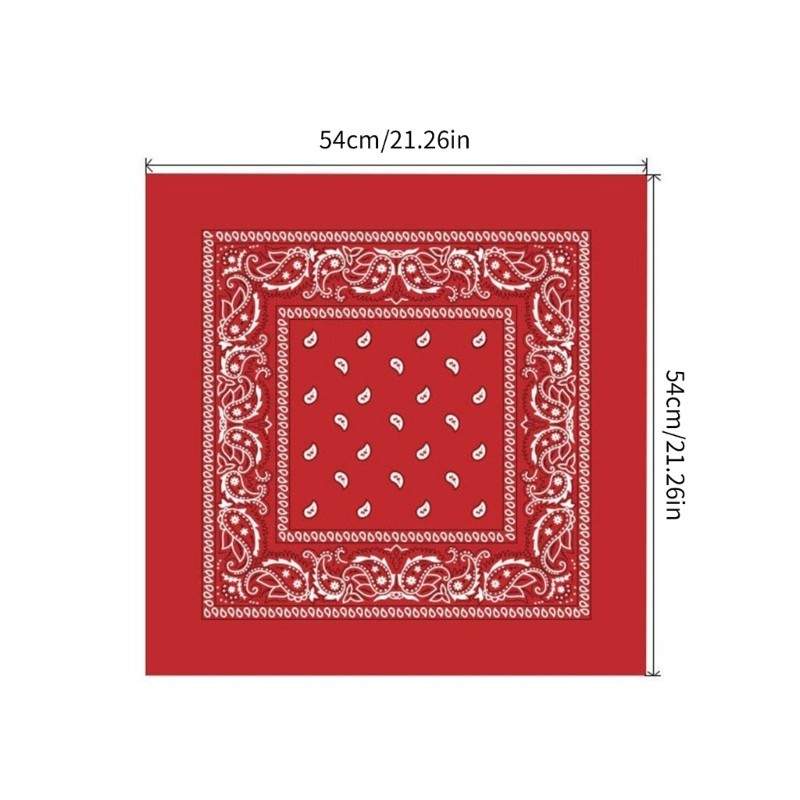 Vic Khăn ngoài trời đa năng Bandanas đầu, tay cotton hip hop cho nữ, bé trai, bé gái