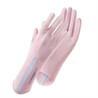 Găng tay chống nắng Earthlyco, chất liệu lụa, chống tia UV và chống trượt, phù hợp mùa xuân và hè