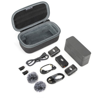 Dành cho Hộp đựng DJI Mic 2 / 1, Vỏ micro không dây, Phụ kiện chống rơi và chống mài mòn