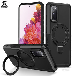 Dành Cho Samsung S20 FE / S21 FE 5G Ốp điện thoại PC Cứng Mặt Sau Mềm TPU Edge Quân Sự Cấp Chống Rơi Chống Sốc Mỏng Bao