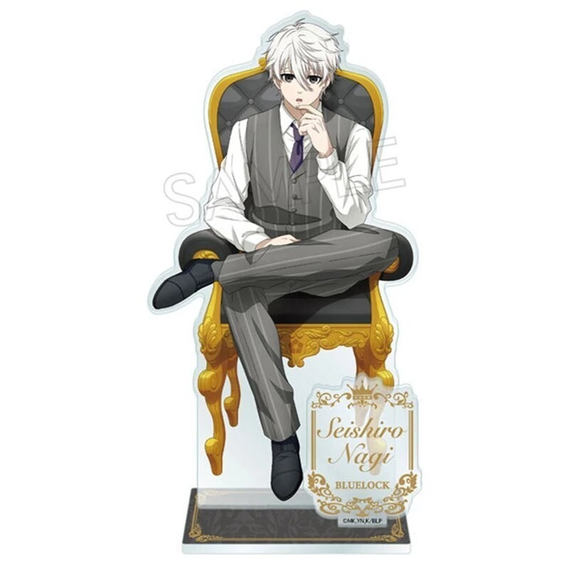 Mô hình Standee Blue Lock Isagi Nagi Meguru Chigiri Reo Sae Itoshi Rin Baro 27 Phụ kiện trang trí để bàn góc học tập