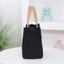 Túi xách GAVESTO, Túi đựng đồ ăn trưa thông thường Satchel, Túi vải Tote sinh viên in hình gấu dung tích lớn