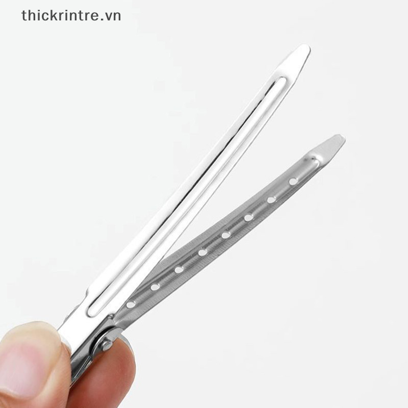 Thi 5 Chiếc Kim Loại Mỏ Vịt Kẹp Cá Sấu Xoăn Kẹp Tóc Barrettes Giữ Kiểu Tóc Lông Tơ Rễ Salon Cắt Tóc Mũ Bobby Pin VN