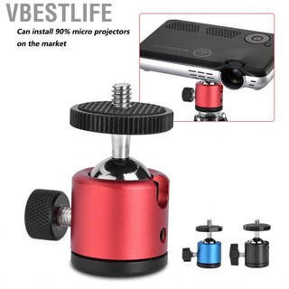 VBESTLIFE Đầu bóng xoay 360 Vít 1/4 cho chân máy ảnh DSLR Đầu đứng Ballhead
