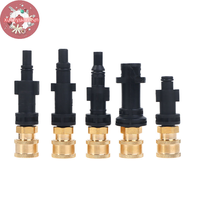 Bộ chuyển đổi máy rửa áp lực XUAN sang đầu nối phát hành nhanh 1 / 4 "cho máy giặt ô tô Tưới nước Bộ chuyển đổi kết nối nhanh VN