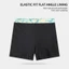 Quần bơi góc phẳng DELMER, Quần bơi nam khô nhanh L-5XL, Quần short lướt sóng dày Bộ đồ bơi phong cách năm điểm Quần bơi hai lớp