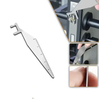 Công cụ đòn bẩy đa năng DARON, Dụng cụ mở khóa lính cứu hỏa Mini bền bỉ, Dụng cụ chữa cháy Di động bằng thép không gỉ Bạc Pry Bar Dụng cụ cầm tay Cửa