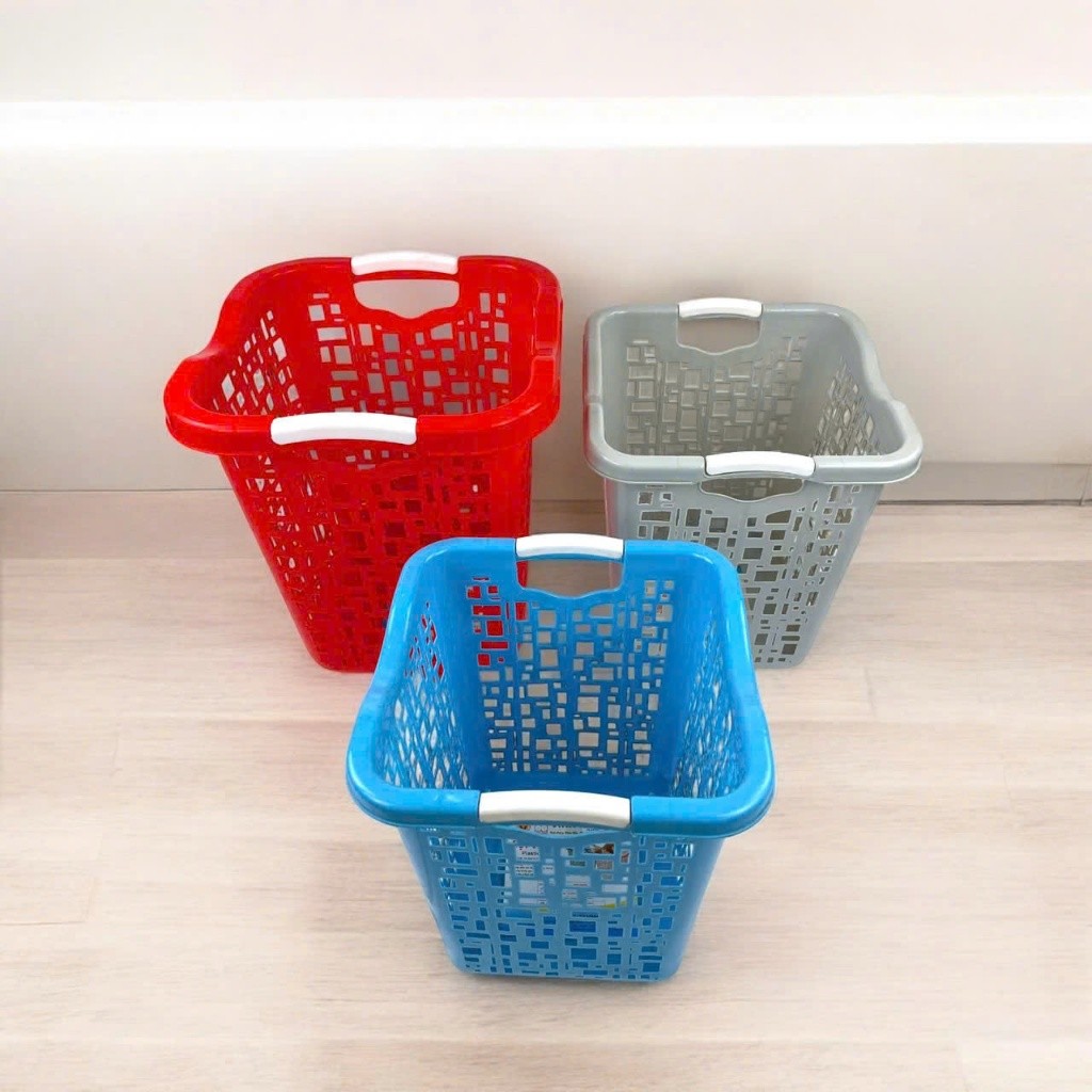 Sọt Rác Vuông Nhiều Size Vinh Nam Plastic Thiết Kế Tiện Lợi Chất Liệu Bền Bỉ Mã 175 - 176 - 177