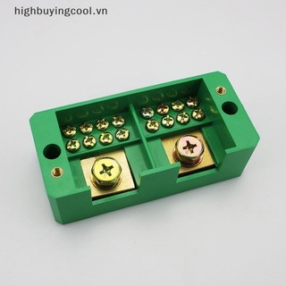 Hộp đầu cuối dây HCVN Một pha 2 trong 6 / 8-OUT FJ6 / JHD Khối đầu cuối kết nối dây gia đình HOT