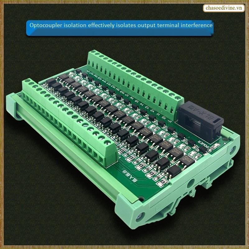 [K O G X] Bảng điều khiển bộ khuếch đại PLC 16 chiều Bảng cách ly Bảng bảo vệ đầu vào NPN / PNP Đầu ra NPN