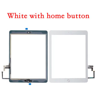 Dành Cho iPad Air 1 A1474 A1475 A1476 Bộ Số Hóa Màn Hình Cảm Ứng Mặt Trước Kính Hiển Thị Bảng Điều Khiển Cảm Ứng Có Nút Home
