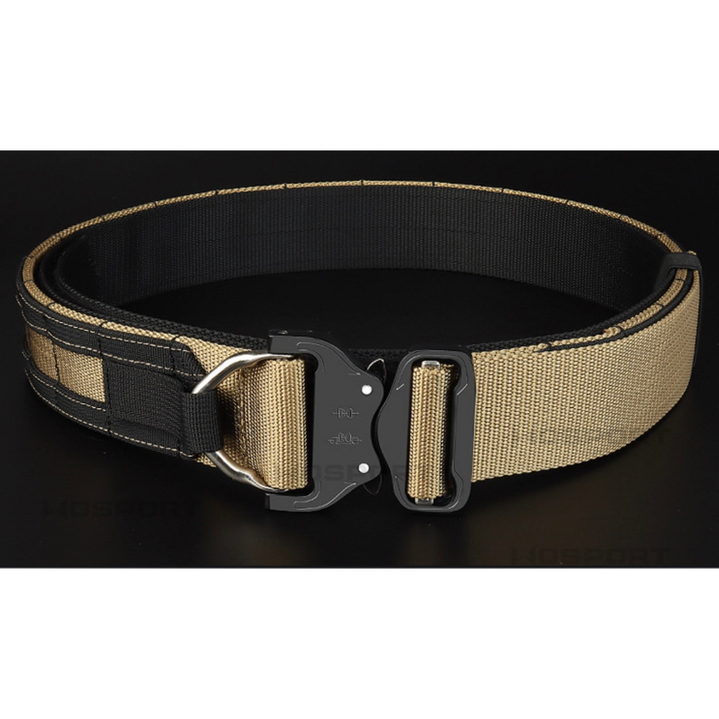 Đai chiến thuật bản 4.5cm Wosport khoá kim loại _tactical