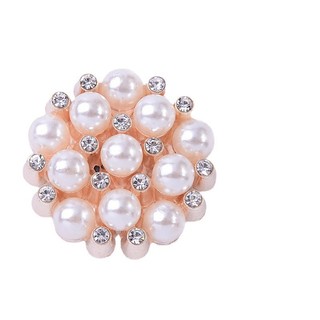 10 Chiếc Hợp Kim Phụ Kiện Tóc Ngọc Trai Hoa Trái Tim Quần Áo Túi Tự Làm Chất Liệu handmade