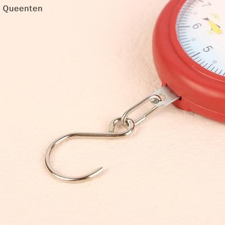 Queenten Di Động Cá Cân 10kg Móc Cân Lò Xo Cho Câu Cá Mua Sắm Du Lịch Cân Hành Lý Cân QT