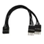Niki 10CM 1 đến 2 USB 9pin Splitter Adapter Cáp bên trong Dây nối dài USB 9pin