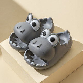 Unisex Người Lớn-Con Hoạt Hình Dễ Thương 3D Hippo Dép Đi Biển Ngoài Trời Eva Đế Mềm Chống Trơn Trượt Xăng đan Trẻ Em