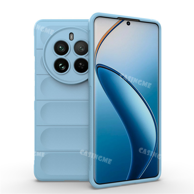 Realme 12 Pro + 5G 12x Vỏ chống sốc Silicon TPU Protector Vỏ điện thoại chống rơi cho Realme12 Pro + 12Pro + Realme12Pro + Realme 12 Pro + Plus 5G Ốp lưng thân thiện với da