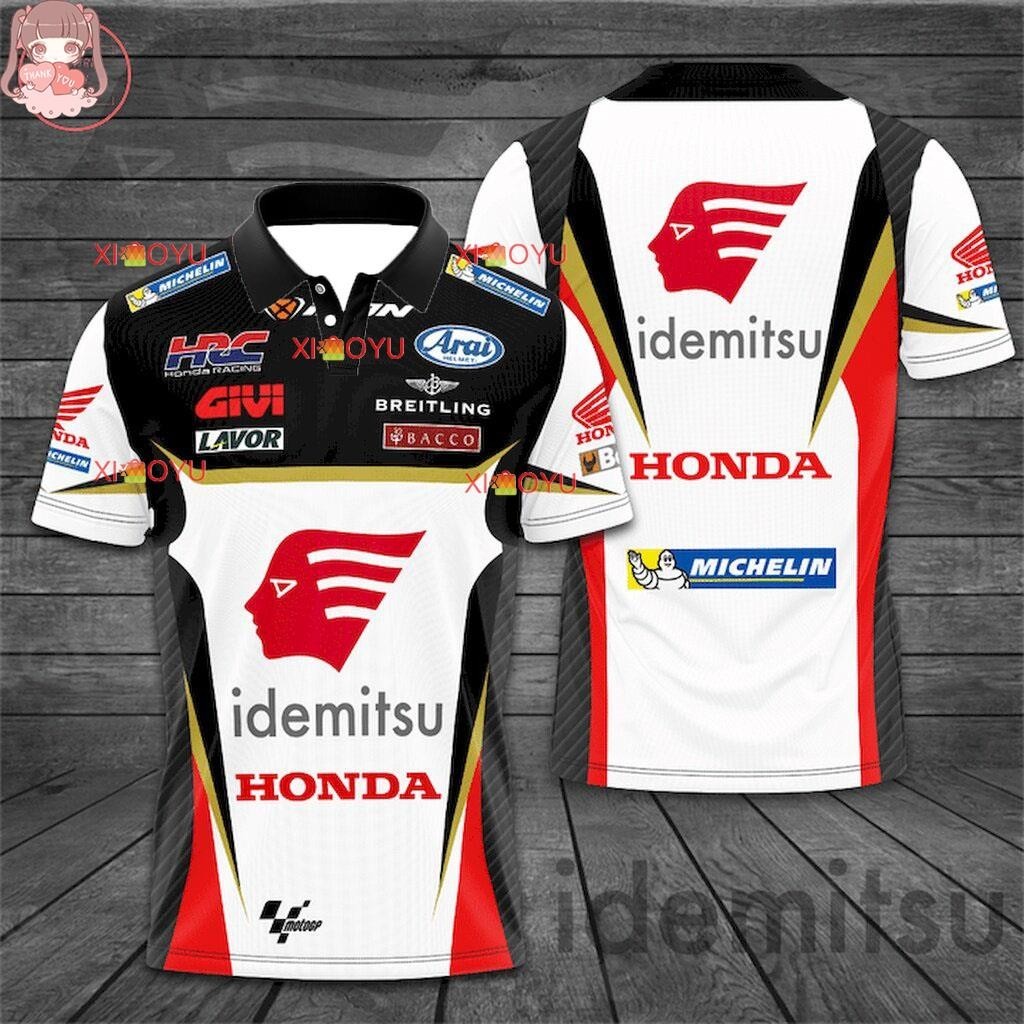 Áo thun đua 3D Honda Idemitsu