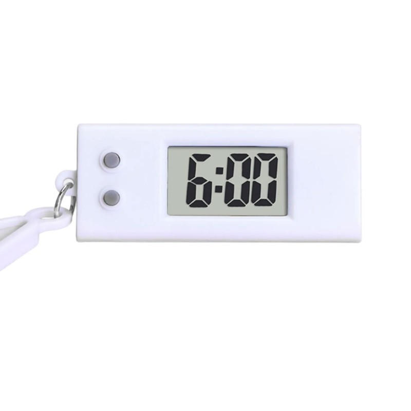 Móc khóa đồng hồ điện tử Mini COO dành cho du khách Đồng hồ điện tử học sinh thực tế