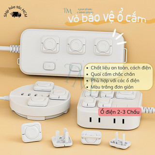 Nút bịt ổ điện bảo vệ an toàn cho bé Bunnies  chống giật cao cấp nhỏ gọn chắc chắn có quai cầm tiện lợi