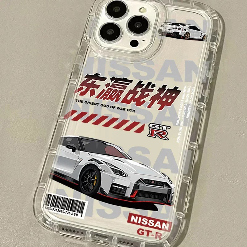 Ốp Cho Iphone 7 plus Ốp Điện Thoại Iphone 16 11 Pro Max 12 13 14 15 7 8 16e SE2020 X XR XS Max Anime Ban Đầu D Xe Silicone Trong Suốt
