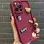 Ốp Lưng Gấu Cà Phê 3D Cho Redmi K70 K60 K50 K40 K30 K20 Pro K70E K60E K40S K60 K50 K30 Ultra K40 Vỏ Điện Thoại Mờ Chơi Game Vỏ Mềm Emery Smile Vỏ Điện Thoại Dễ Thương