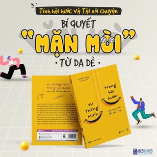 Sách - Sự thông minh trong hài hước: Nói tinh tế, dễ vào tim
