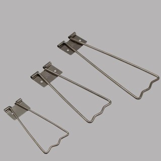 Giá để đồ OIWLSAX321, Chân đế trưng bày nghệ thuật sắt bạc, Hỗ trợ mặt sau Giá đỡ hình ảnh vàng kim loại màu đen