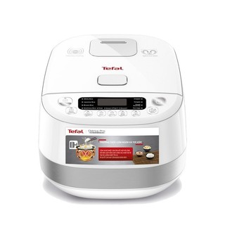 Nồi cơm điện tử cao tần Tefal RK808168, 1.5 Lít, 1200W,  lòng nồi dày 2.836 mm - Hàng chính hãng