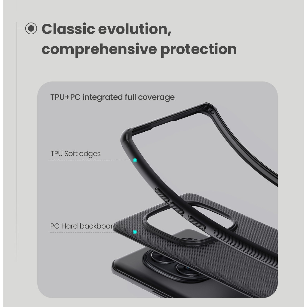 Nillkin Cho Xiaomi Poco X7 Pro / Redmi Note 14 Pro / Pro + / Plus 5G Frosted Shield Pro Ốp Lưng Nhựa Mờ Từ Tính Vỏ Điện Thoại Vỏ Bảo Vệ