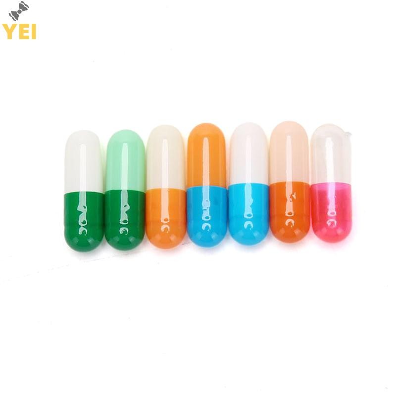 < Yei > 1000 Chiếc Trống Cứng Gelatin Viên Nang Size 2 # Gel Cho Thuốc Đổ Lại Mới