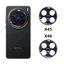 Dành Cho Vivo X300 Pro X200 Pro Mini X100 / X200 Ultra Micro Matte Giấy Mềm Miếng Dán Máy Ảnh Phim Thiết Kế Sợi Carbon Ống Kính Chống Cháy Chống Trầy Xước Bảo Vệ Camera