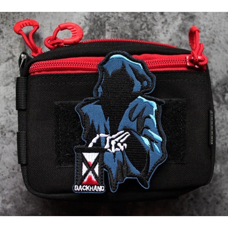 Patch_miếng dán velcro vải tử thần_tactical