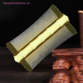 [Beautifulhome] 1 Chiếc Lược Chấy Tre Hai Mặt Siêu Dày Răng Loại Bỏ Gàu Làm Sạch Da Đầu Lược Massage Da Đầu Tẩy Lông Dụng Cụ Làm Tóc [Làm Đẹp]