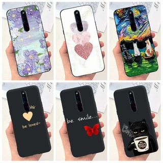 Dành Cho OPPO F11 / F11 Pro Ốp Lưng CPH1913 CPH1911 CPH1969 Vỏ Mềm Chống Sốc Hoa Mèo Dễ Thương Cho OPPOF11 F 11 F11Pro Shell