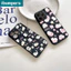 ibumpers Ốp Lưng Iphone Đẹp Coquette Màu Hồng Nơ Mèo Màu Đen in Hình Mỏng Ốp Điện Thoại Nhám Silicon Mềm Chống bẩn Chống sốc Cho 15 14 12 13 11 Pro Max IP 7 8 Plus Iphon X Xs XR Xs Max