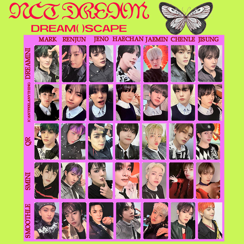 5-7 Chiếc NCT DREAM Lomo Cards DREAM () SCAPE Album Photocards Mark RENJUN Jeno HAECHAN JAEMIN Chenle Jisung Kpop Bưu Thiếp YM