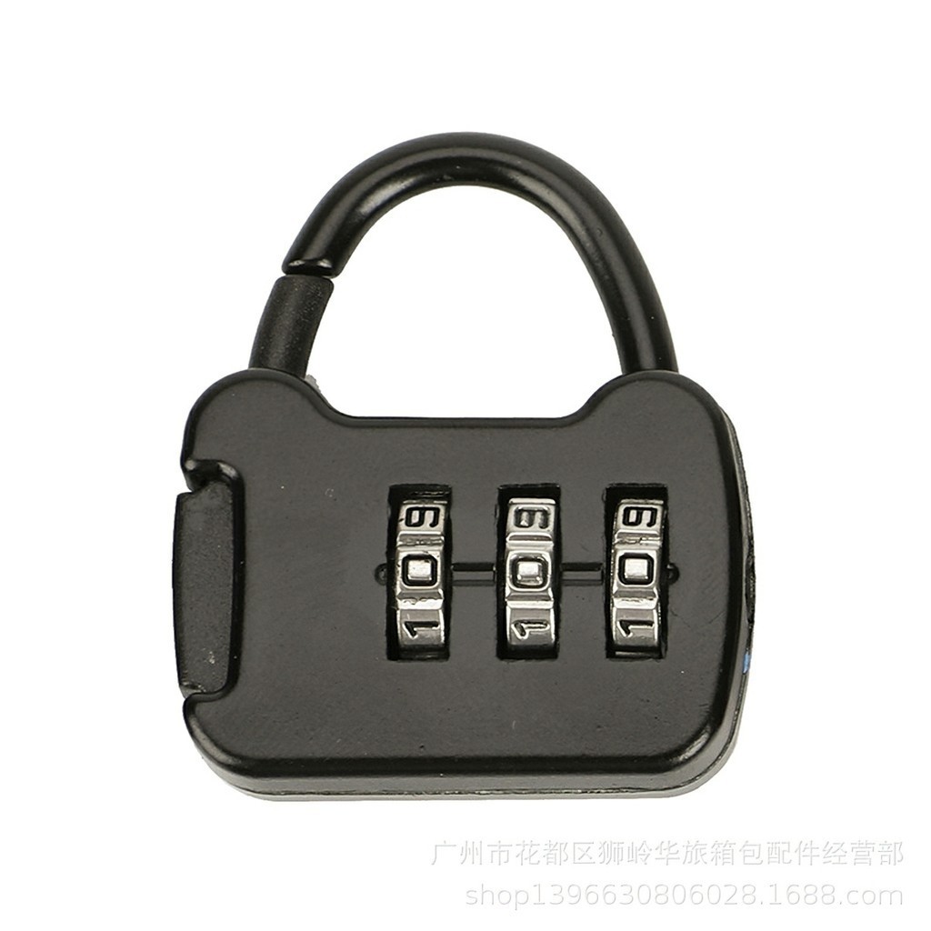 Ổ Khóa Du Lịch Mini Cao Cấp 4 Số - 3 Số An Toàn Tiện Dụng Cho Balô, Vali, Hành Lý FERA