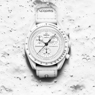 Đồng hồ nam Moonwatch Chất liệu nhựa Chronograph Mã thể thao Đồng hồ cặp đôi thời trang