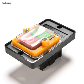 Tatain 10A 380V KAO-5 Chống Nước BẬT / TẮT Nút Nhấn Máy Khoan Động Cơ Nhựa VN