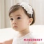Mg-baby Bé Gái Hoa Băng Đô Mềm Mại Dễ Thương Hoa Co Giãn Tóc Cho Bé Sơ Sinh Phụ Kiện Tóc