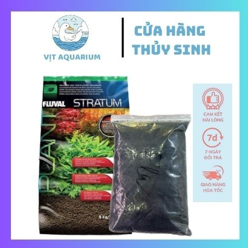 Ph&acirc;n Nền Fluval (Bio Stratum V&agrave; Stratum) Cao Cấp Cho Bể Thủy Sinh