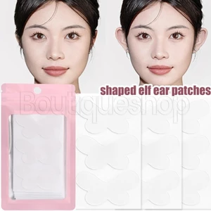 Nhãn dán tai Elf - Dụng cụ chỉnh tai - Miếng dán hình con bướm - Hỗ trợ tai - Tự dính, Vô hình, Chống mồ hôi - Băng cố định tai - Dụng cụ làm đẹp - Phụ kiện trang điểm