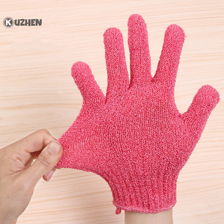 Kuzhen 1 Đôi Tắm Để Lột Tẩy Tế Bào Chết Găng tay đi tắm Chà Găng Tay Massage Cho Cơ Thể Tẩy Tế Bào Chết Bọt Biển Rửa Da Dưỡng Ẩm SPA HOT