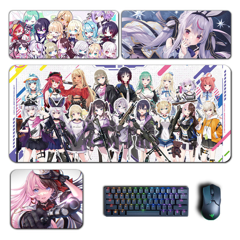 Vspo Mouse Pad VTuber Virtual YouTuber Bàn di chuột lớn Vtb Bàn phím ...