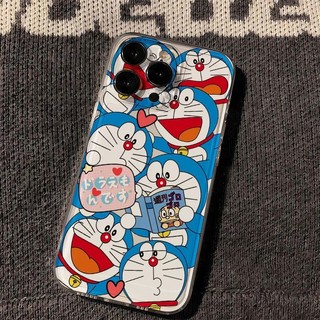 Phim hoạt hình Doremon Bao gồm tất cả dễ thương CHO LABU iPhone11 Ốp lưng iPhone 12 / 13 / 14 / 15 plus Silicone mềm vui nhộn x / 7 / 8 Vỏ bảo vệ chống sốc chống rơi