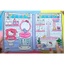 Búp bê giấy wednesday ngôi nhà hello kitty màu hồng của cô bé xinh đẹp (mới)
