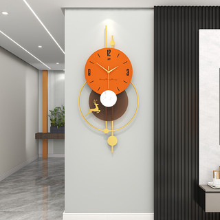Quà Tặng Trang Trí Nhà Ánh Sáng Đồng Hồ Cao Cấp Đồng Hồ Treo Tường Phòng Khách Thời Trang Hộ Gia Đình Trang Trí Đơn Giản Treo Tường Nhà Hàng Cao Cấp Tắt Tiếng Đồng Hồ Hiện Đại