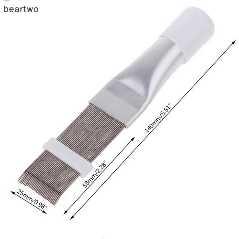 < Beartwo > Bàn chải làm sạch điều hòa vây Bàn chải ngưng tụ tản nhiệt bằng thép không gỉ Đẹp