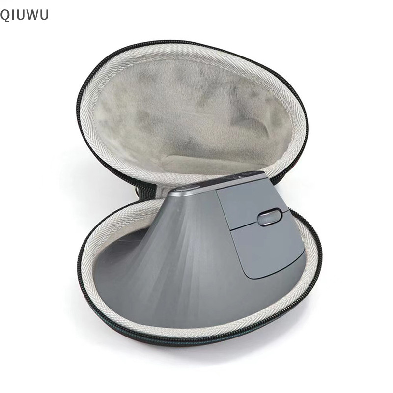 Túi đựng chuột không dây QIUWU Hộp bảo vệ trò chơi Tương thích với hộp lưu trữ màu đen chuột dọc / nâng dọc MX.